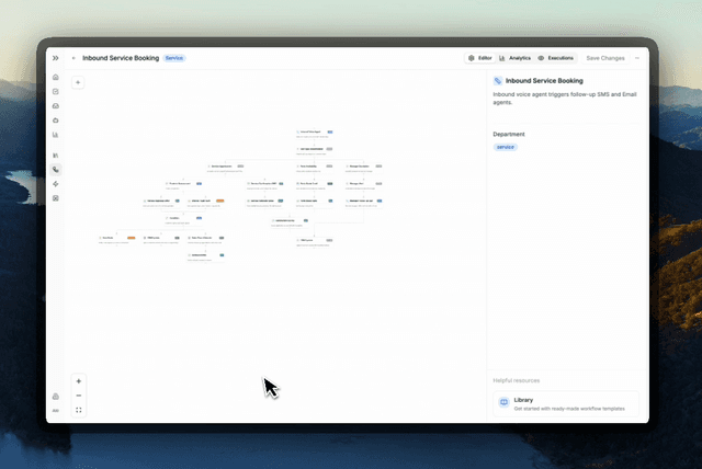 Inbound Service Booking